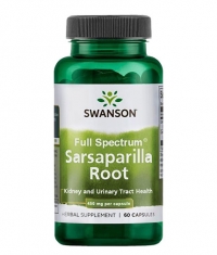 SWANSON Sarsaparilla Root 450mg. / 60 Caps.