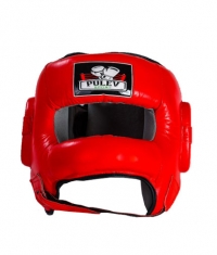 PULEV SPORT Headguard Face Bar / Red