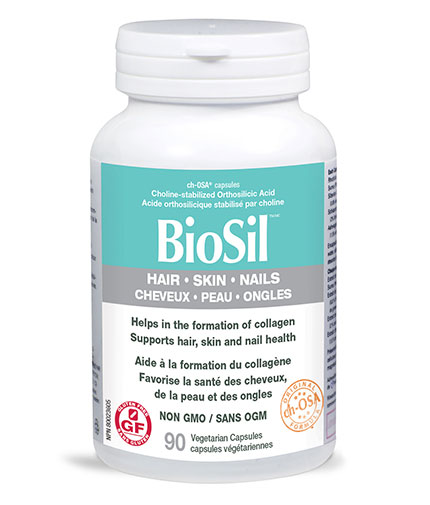 BioSil Hair, Skin, Nails 118mg. / 90 Vcaps.