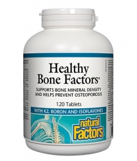 NATURAL FACTORS Healthy Bone Factors / 120 Tabs.