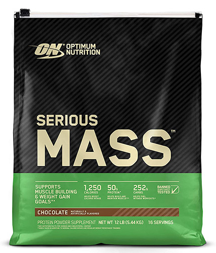 OPTIMUM NUTRITION Serious Mass 12 lbs. 5.450