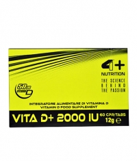 4+ NUTRITION VITA D+ 2000iu / 60 Tabs.