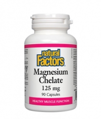 NATURAL FACTORS Magnesium Chelate 125mg. / 90 Caps.