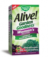 NATURES WAY Alive Garden Goodness Women's Multi-Vitamin / 60 Tabs.
