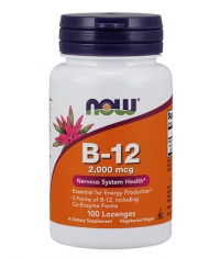 NOW Vitamin B-12 2,000 mcg / 100 Tabs.