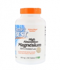 DOCTOR\'S BEST High Absorption Magnesium / 240 Tabs.