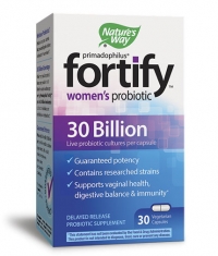 NATURES WAY Primadophilus Fortify Women's Probiotic / 30 Vcaps.