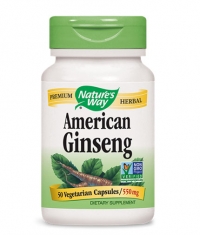 NATURES WAY American Ginseng 550mg. / 50 Vcaps.