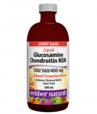 WEBBER NATURALS Liquid Glucosamine Chondroitin MSM / 500ml