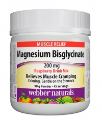 WEBBER NATURALS Magnesium Bisglycinate 200mg / 90g