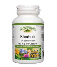 NATURAL FACTORS Rhodiola Rosea 150mg. / 60 Caps.