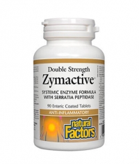 NATURAL FACTORS Zymactive Double Strength / 90Tabs.