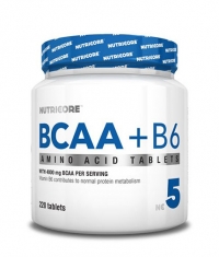 NUTRICORE BCAA + B6 / 220 Tabs.