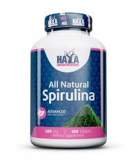 HAYA LABS All Natural Spirulina 500mg. / 100 Vtabs.