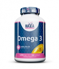 HAYA LABS Omega 3 1000mg. / 100 Softgels