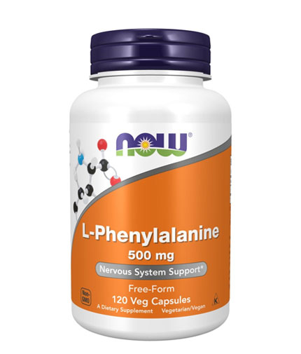 NOW L-Phenylalanine 500mg. / 120 Caps.