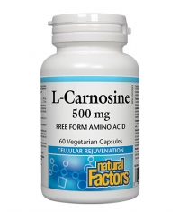 NATURAL FACTORS L-Carnosine 500mg. / 60 Vcaps.