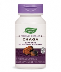 NATURES WAY Chaga 480mg. / 30 Vcaps.