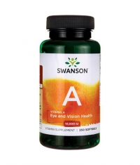 SWANSON Vitamin A 10000 IU / 250 Soft.