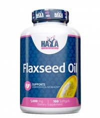 PROMO STACK Flax Seed Oil Organic 1000mg. / 100 Softgels