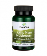 SWANSON Lion's Mane Mushroom 500mg. / 60 Caps