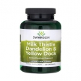 SWANSON Milk Thistle Dandelion & Yellow Dock / 120 Caps