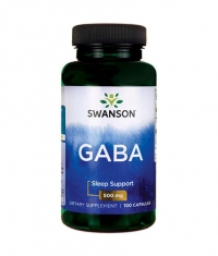 SWANSON GABA 500mg. / 100 Caps