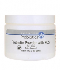 SWANSON Probiotic Powder with FOS for Kids