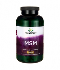 SWANSON MSM 1000mg. / 240 Caps