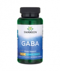 SWANSON GABA - Maximum Strength 750mg. / 60 Vcaps