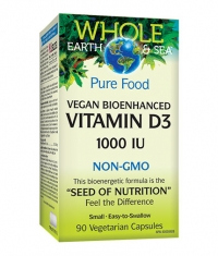 NATURAL FACTORS Whole Earth & Sea Vimanin D-3 1000IU / 90 Vcaps