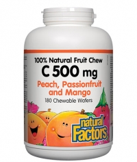 NATURAL FACTORS Vitamin C 500mg Chewable / 90 Tabs