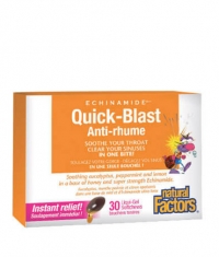NATURAL FACTORS Quick-Blast Anti-rhume / 30 Liquid Softgels