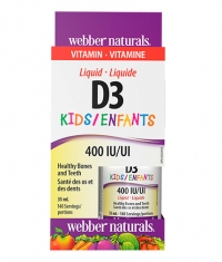 WEBBER NATURALS Liquid Vitamin D3 for Kids / 35ml
