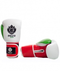 PULEV SPORT Boxing Gloves Bulgarian Power Lion Logo Strap