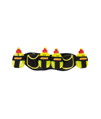 POWERBAR Gel Belt including 4 Gel Bottles