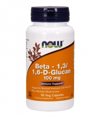 NOW Beta 1,3/1,6- D -Glucan 100mg. / 90 VCaps.