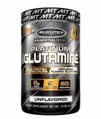 MUSCLETECH Platinum 100% Glutamine / 60serv.