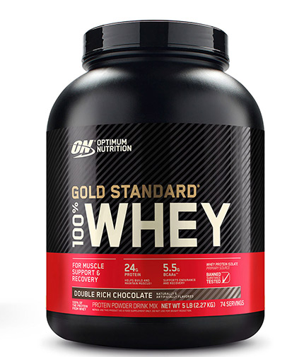 OPTIMUM NUTRITION 100% Whey Gold Standard 5 lbs. 2.272