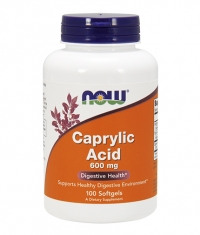 NOW Caprylic Acid 600mg. / 100 Softgels