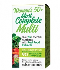 WEBBER NATURALS Women's 50+ Most Complete Multi / 90 Caps