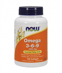 NOW Omega 3-6-9 / 1000mg. / 100 Softgels