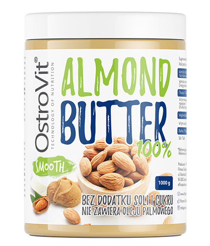 OSTROVIT PHARMA 100% Almond Butter Smooth