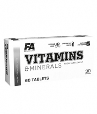 FA NUTRITION Vitamins & Minerals / Performance Line Sports Multi / 60 Tabs