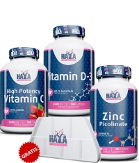 PROMO STACK Pachet VITAMINE SI IMUNOSTIMULATOARE + cadou 4