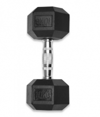 SIDEA Hex Rubber Dumbbell 10kg