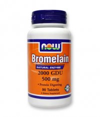 NOW Bromelain 2400 GDU / 360mg. / 90 Tabs.