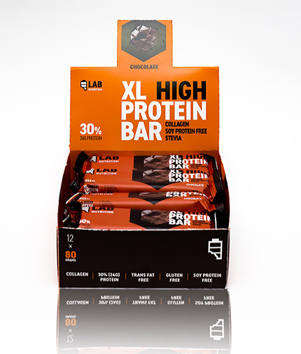 lab-nutrition XL High Protein Bar / 12 x 80 g