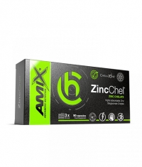 AMIX ChelaZone® ZincChel® Zinc Bisglycinate Chelate / 90 Vcaps