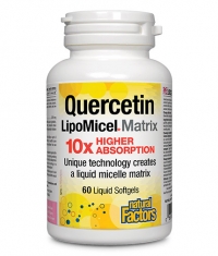NATURAL FACTORS Quercetin LipoMicel Matrix / 60 softgels